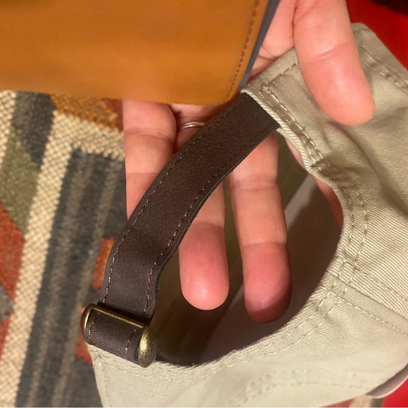 NWT OS George Brand Light khaki tan Baseball Cap - Picture 3 of 6